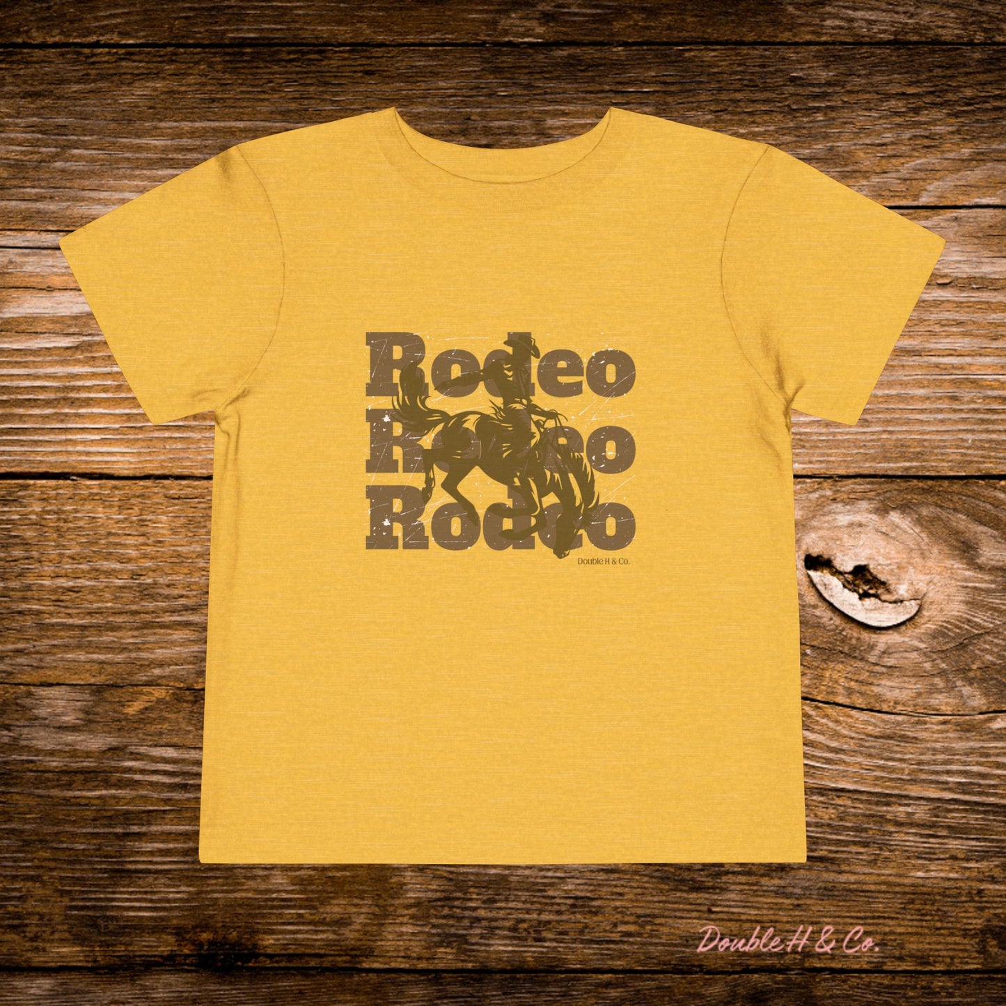 Rodeo Bucking Bronco Toddler Tee