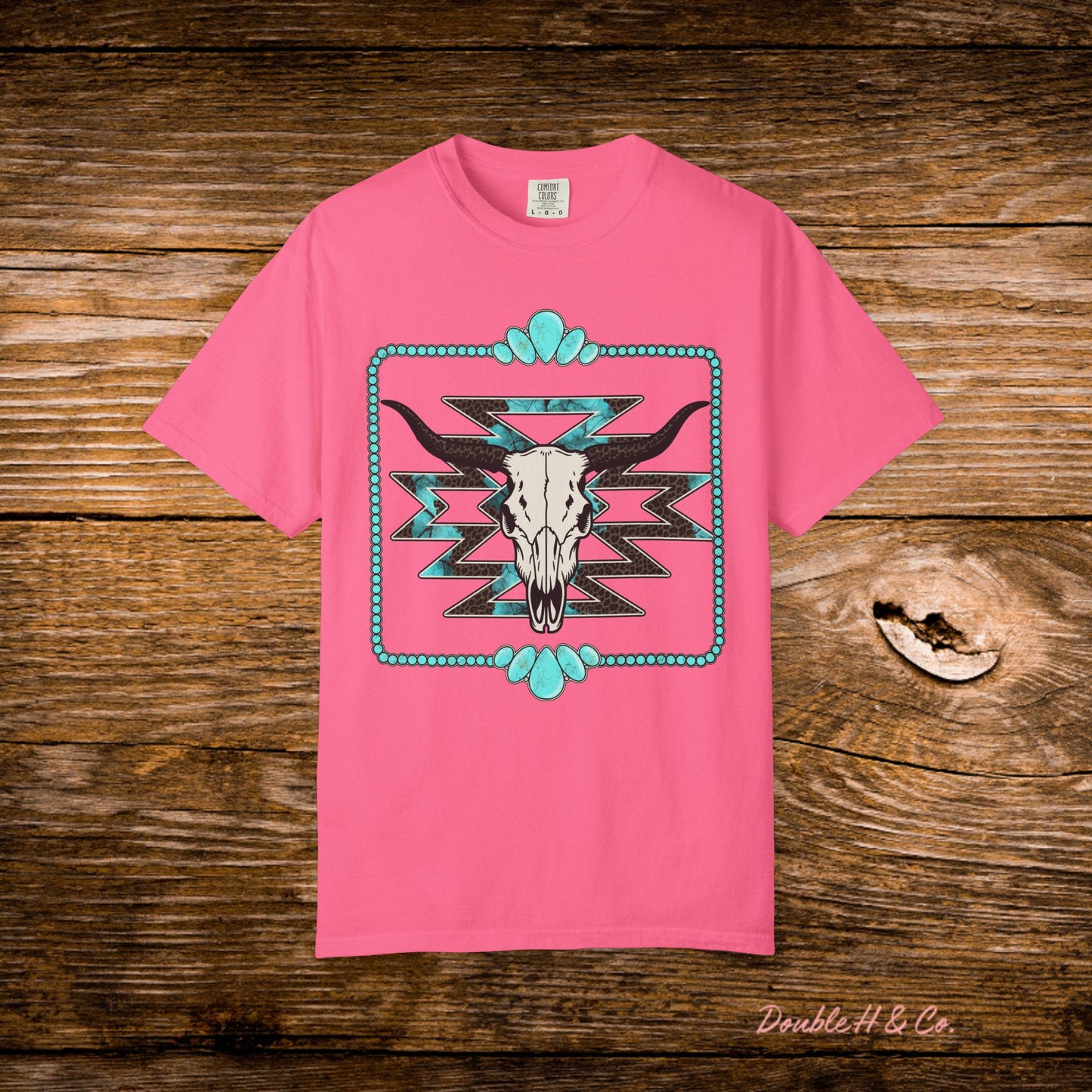 Southwest Bull Skull Graphic Tee
