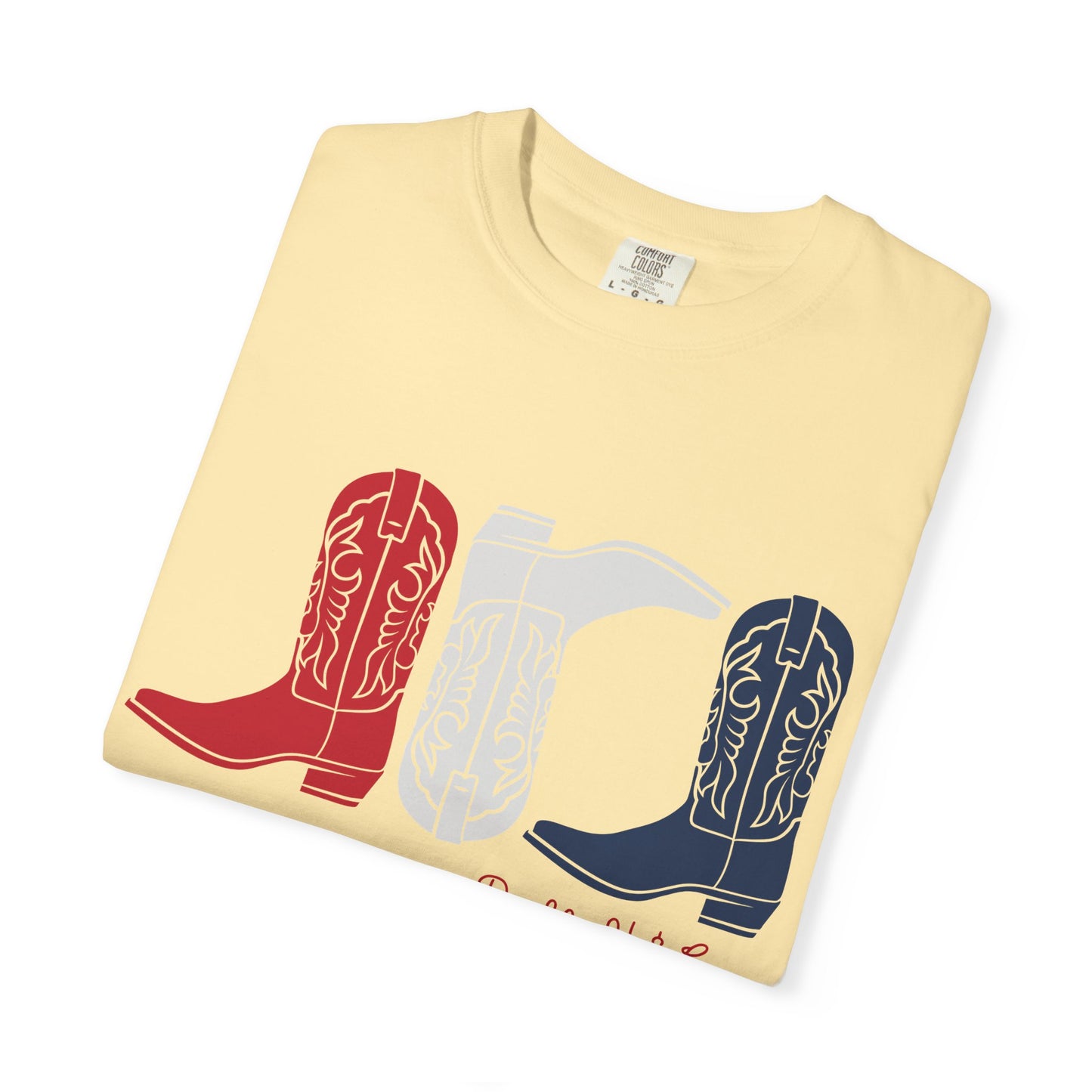 Patriotic Cowboy Boots Tee
