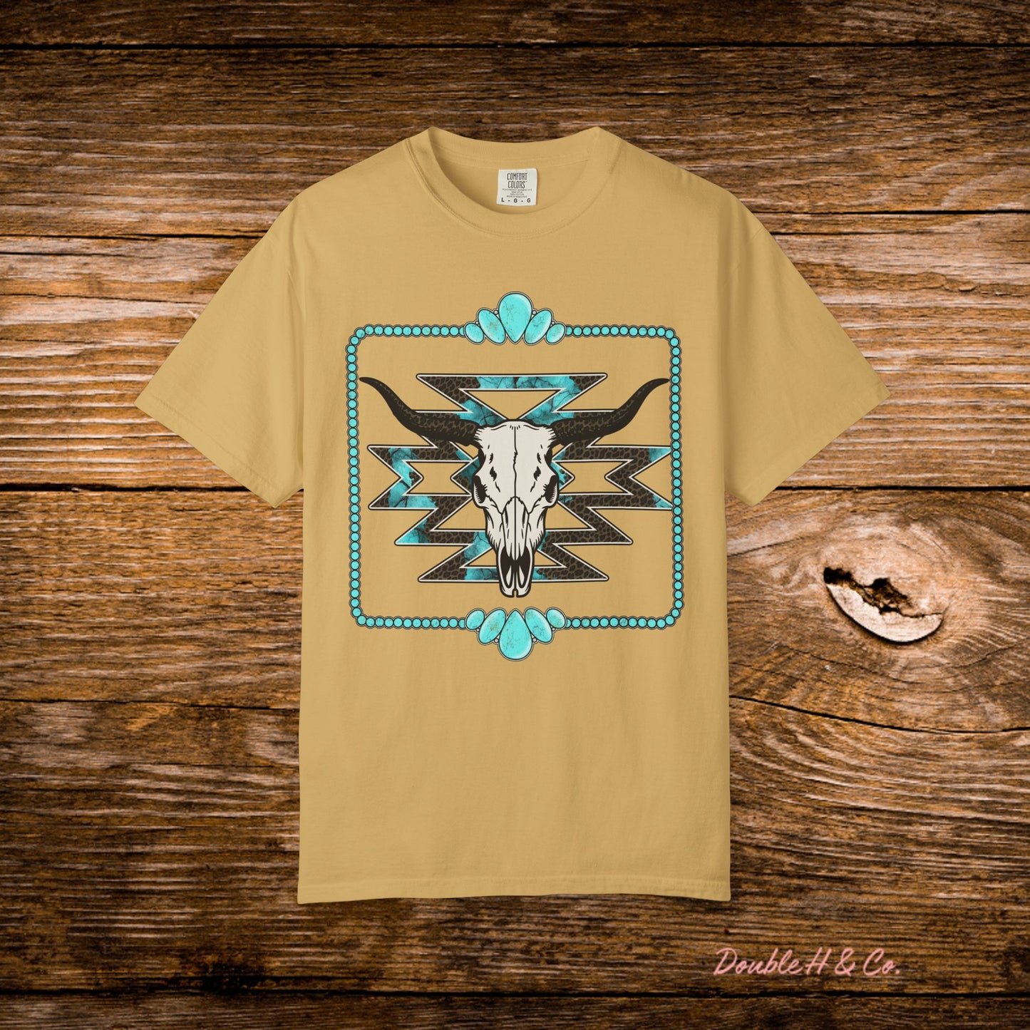 Southwest Bull Skull Graphic Tee