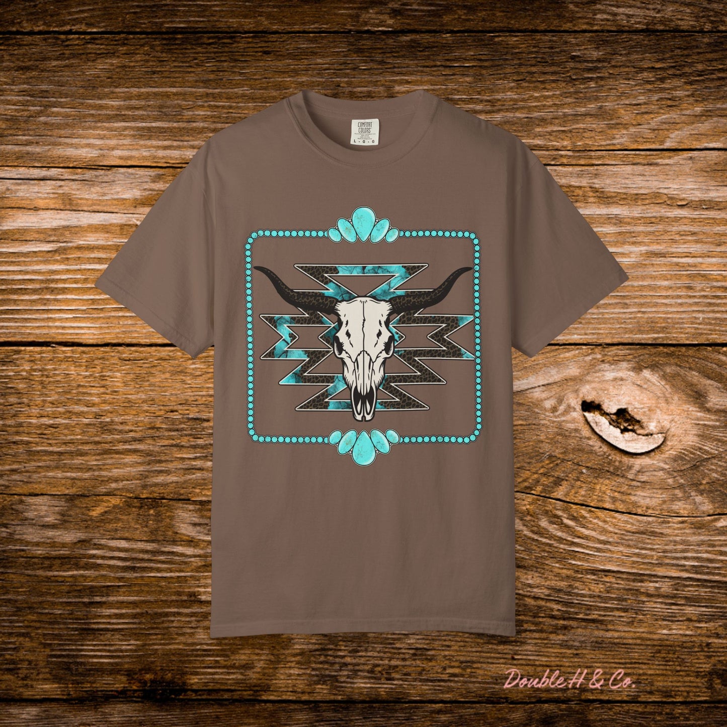 Southwest Bull Skull Graphic Tee