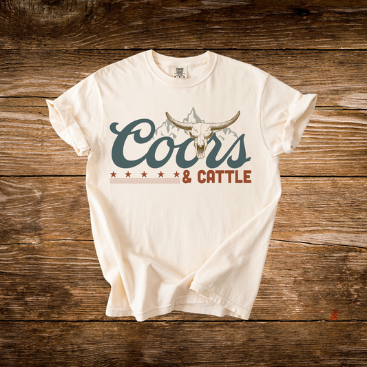 Coors & Cattle Tee
