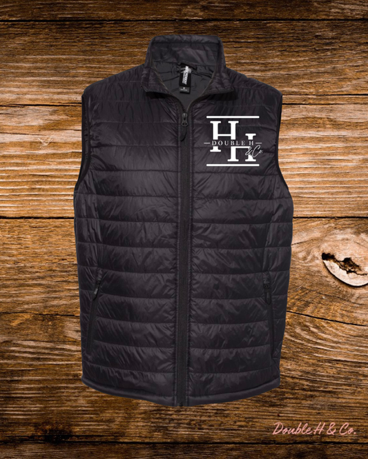 Puffer Vest - Embroidery