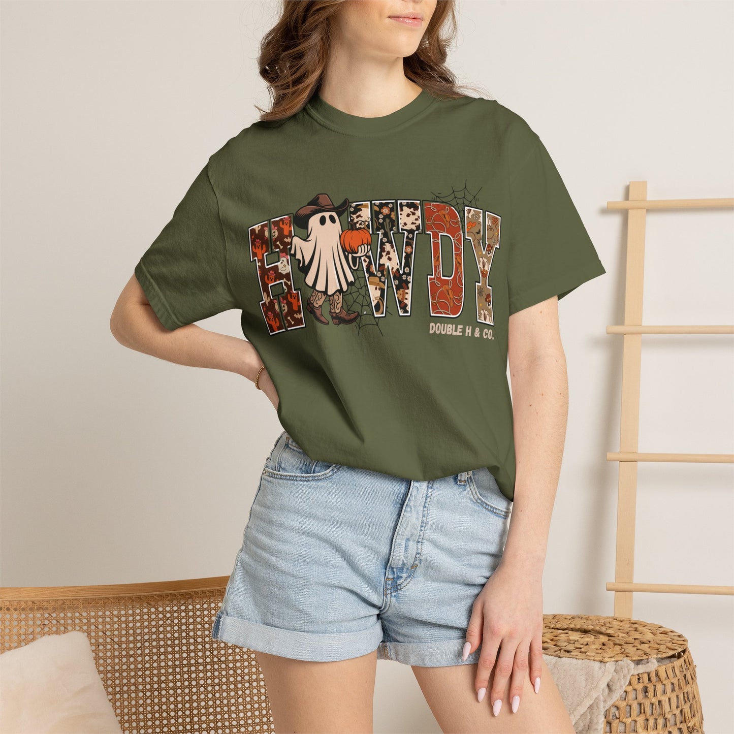 Howdy Cowboy Ghost Tee