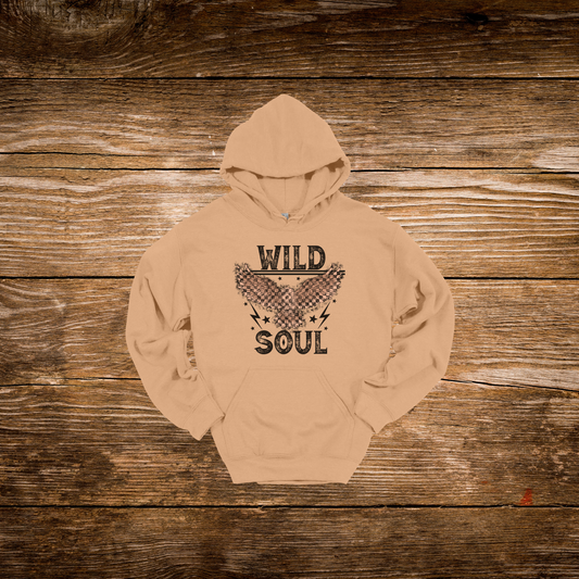 Checkered Wild Soul Hoodie