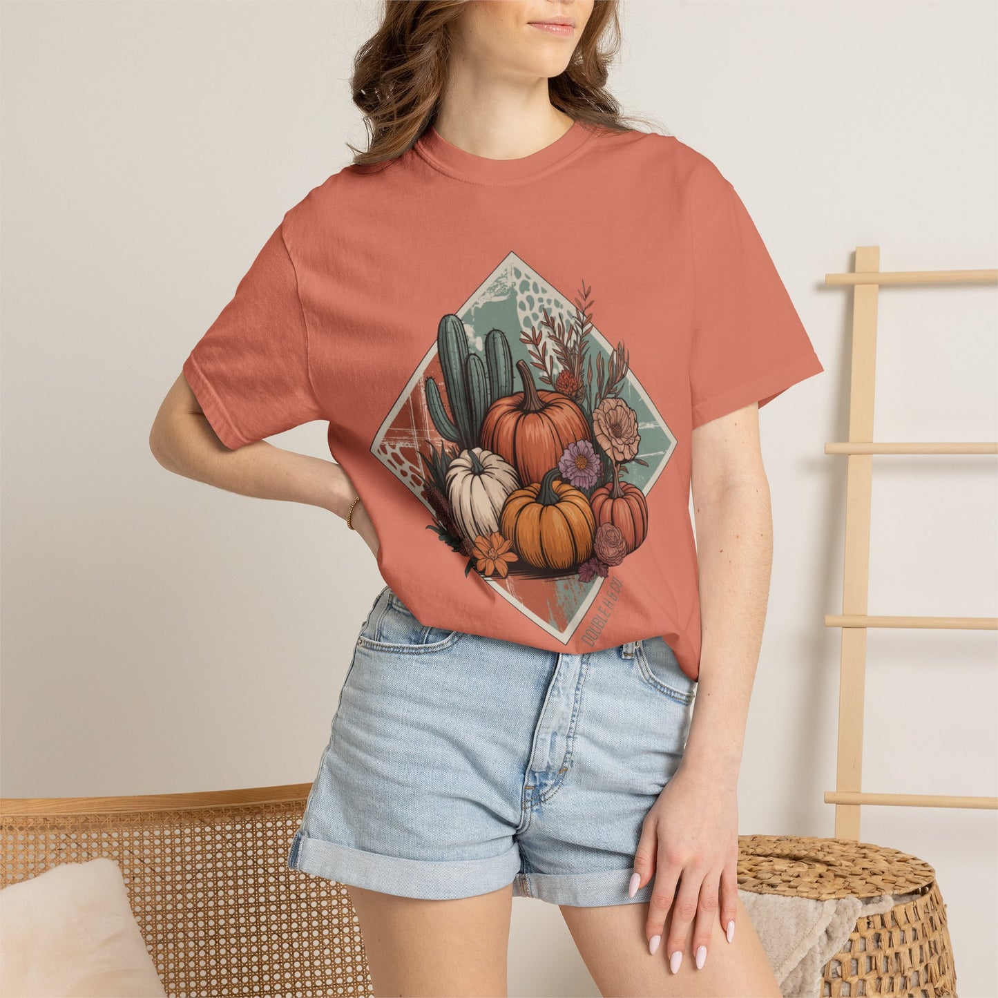 Rustic Fall Pumpkin Tee