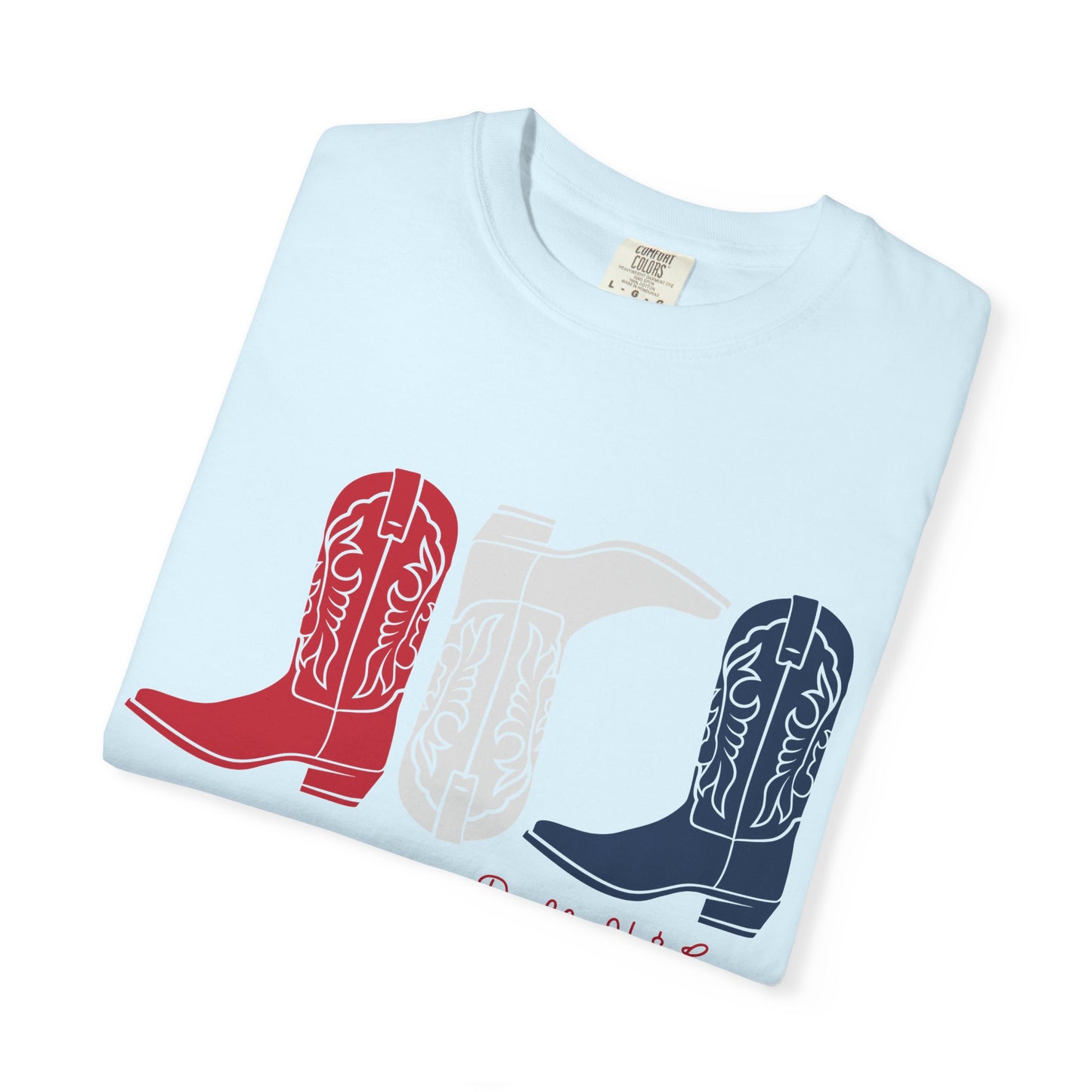 Patriotic Cowboy Boots Tee