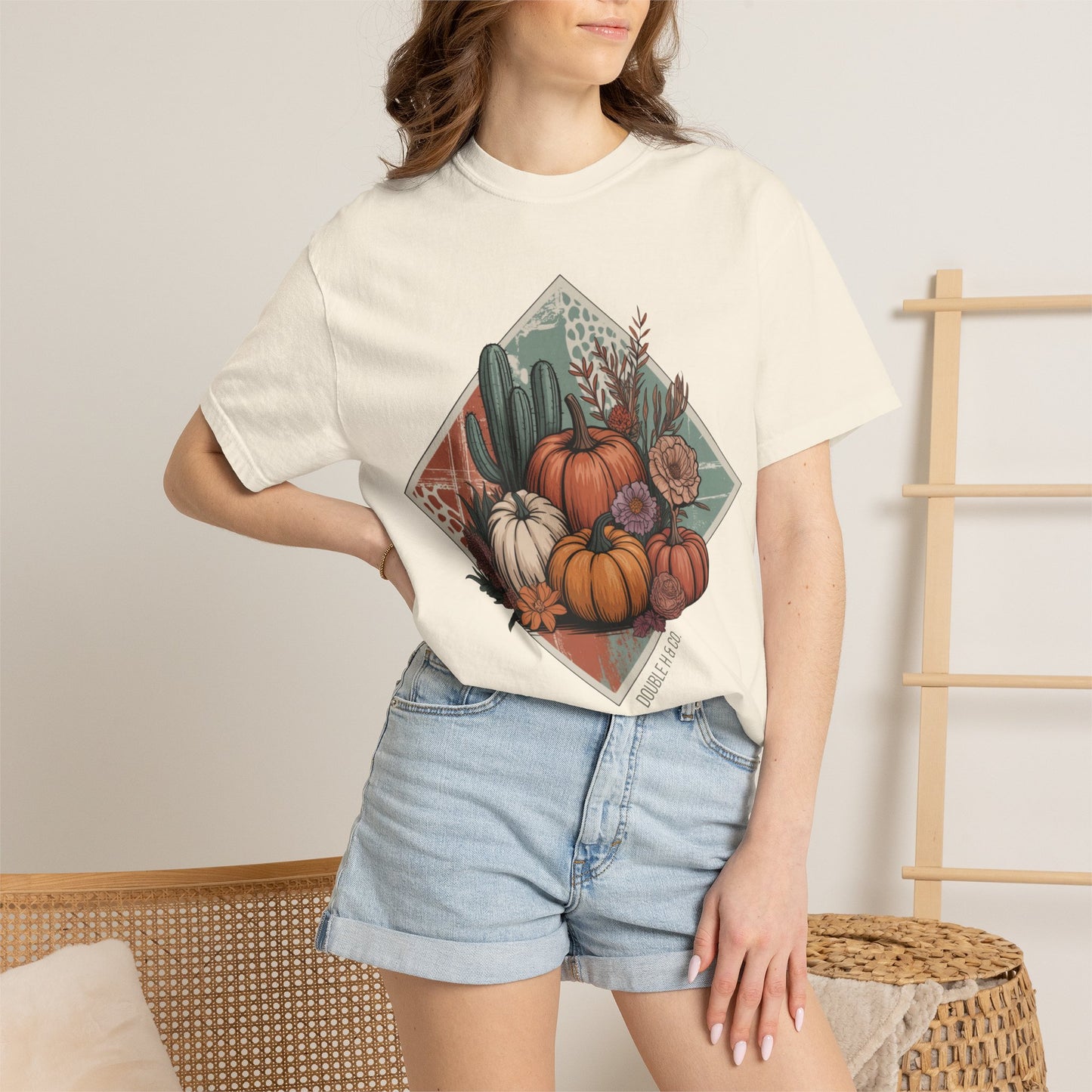 Rustic Fall Pumpkin Tee