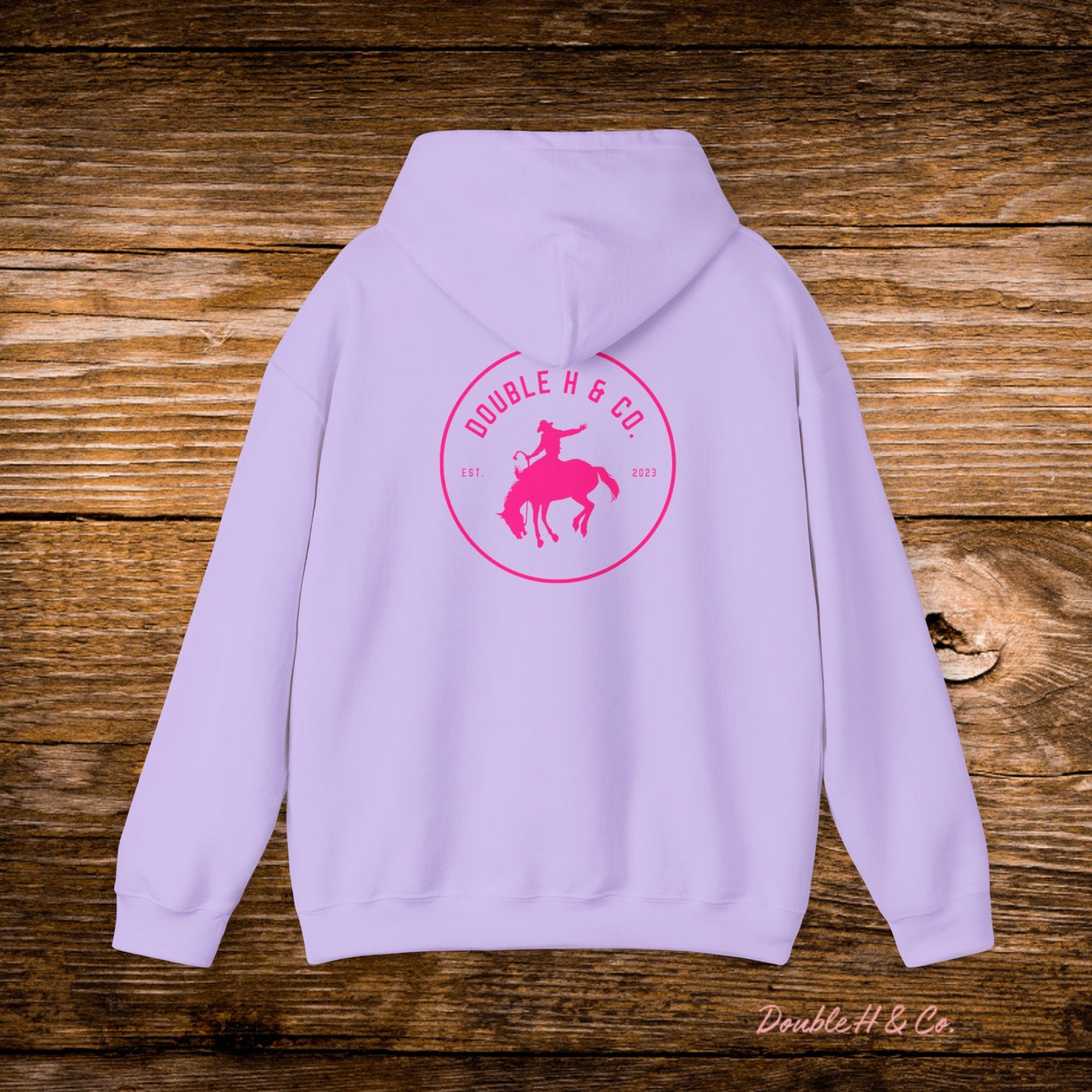 Hot Pink Logo Hoodie