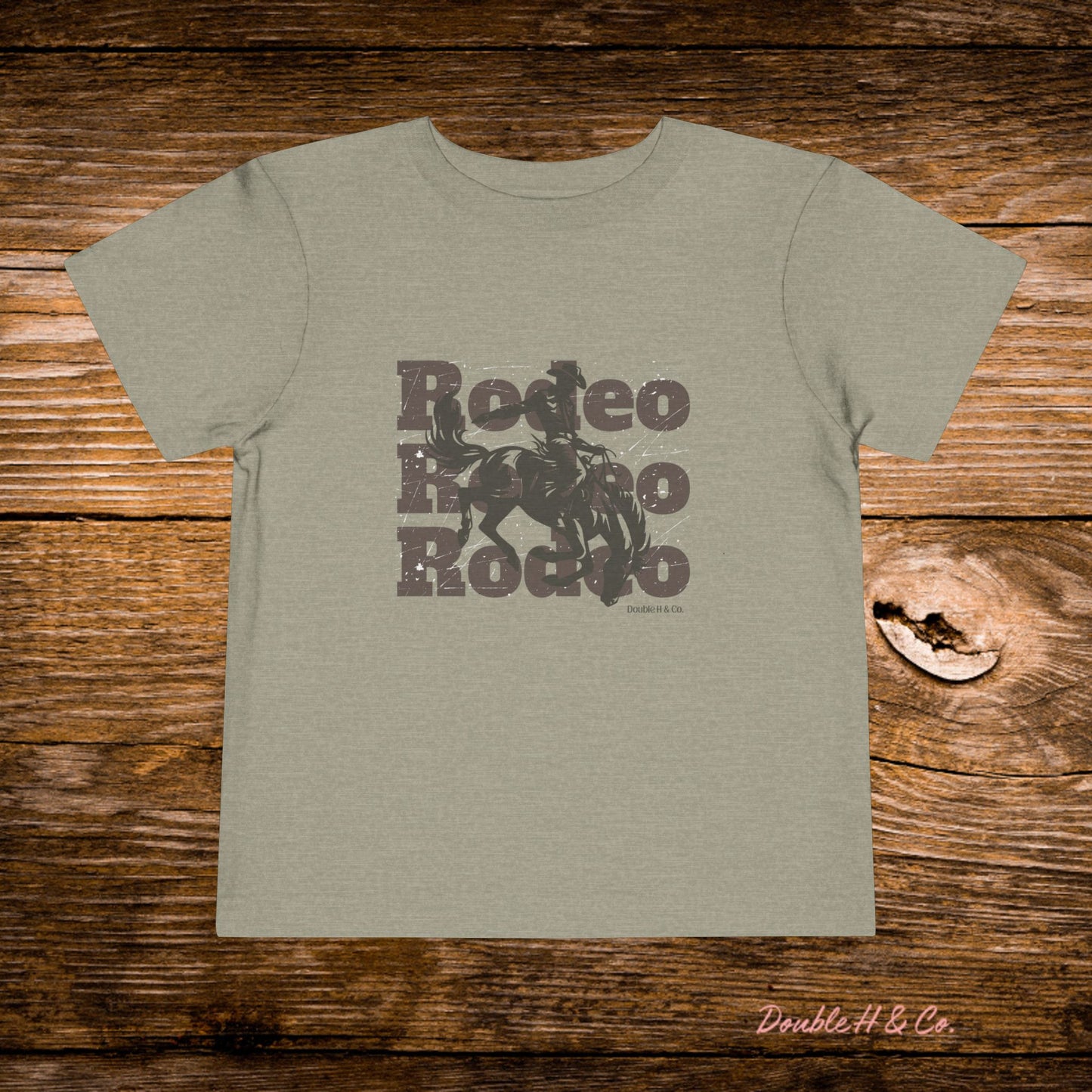 Rodeo Bucking Bronco Toddler Tee