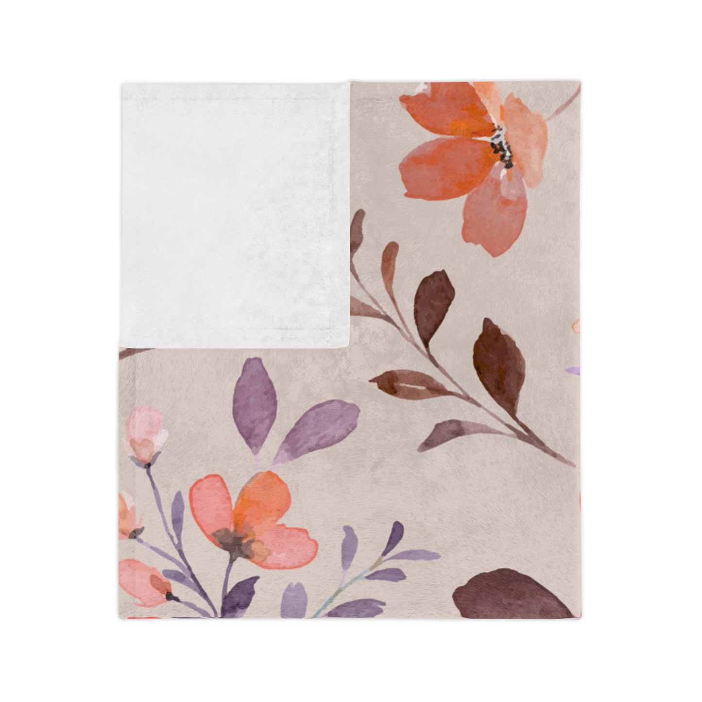 Floral Throw Blanket