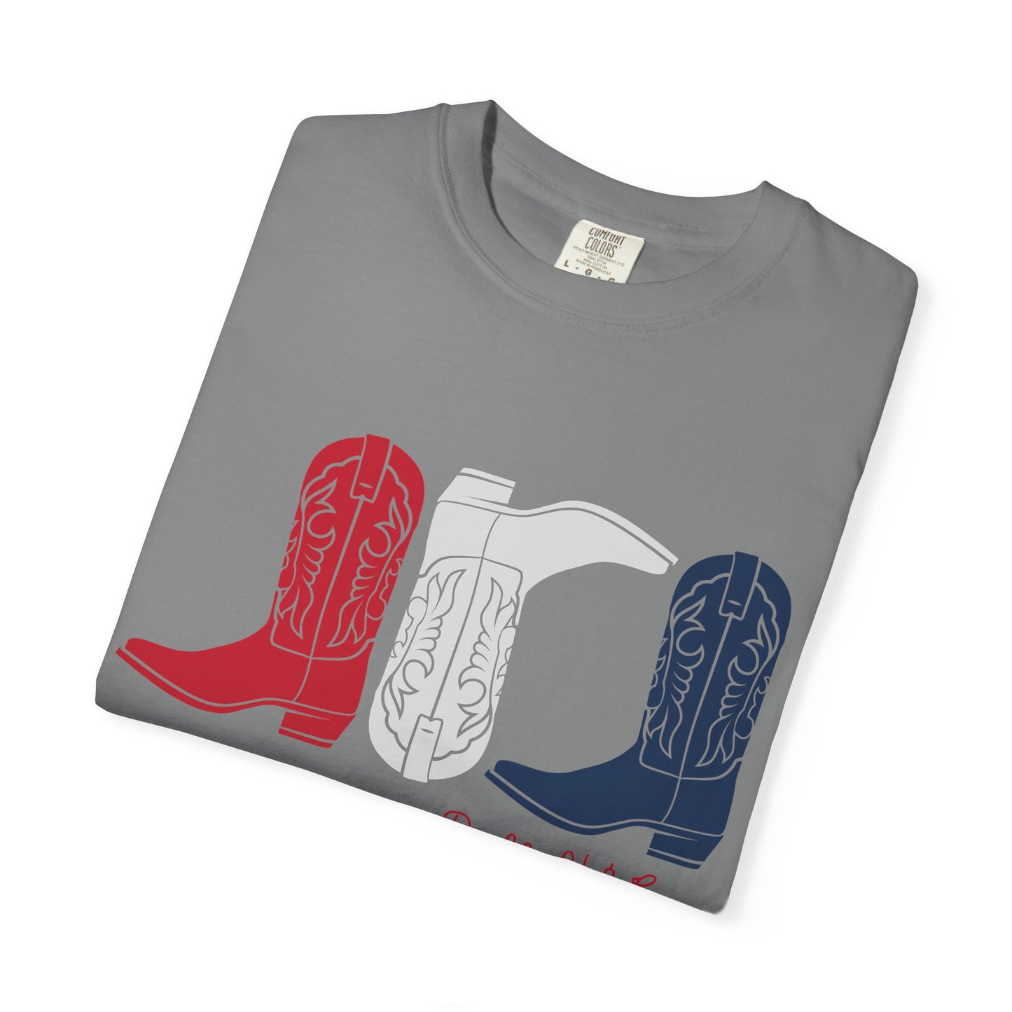 Patriotic Cowboy Boots Tee