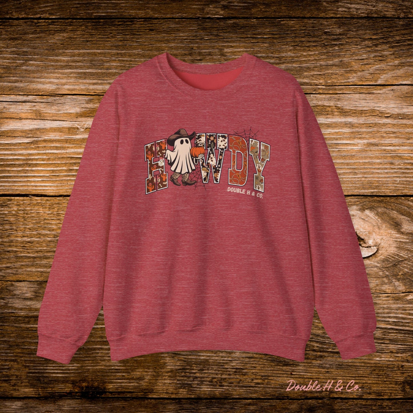 Howdy Cowboy Ghost Crewneck