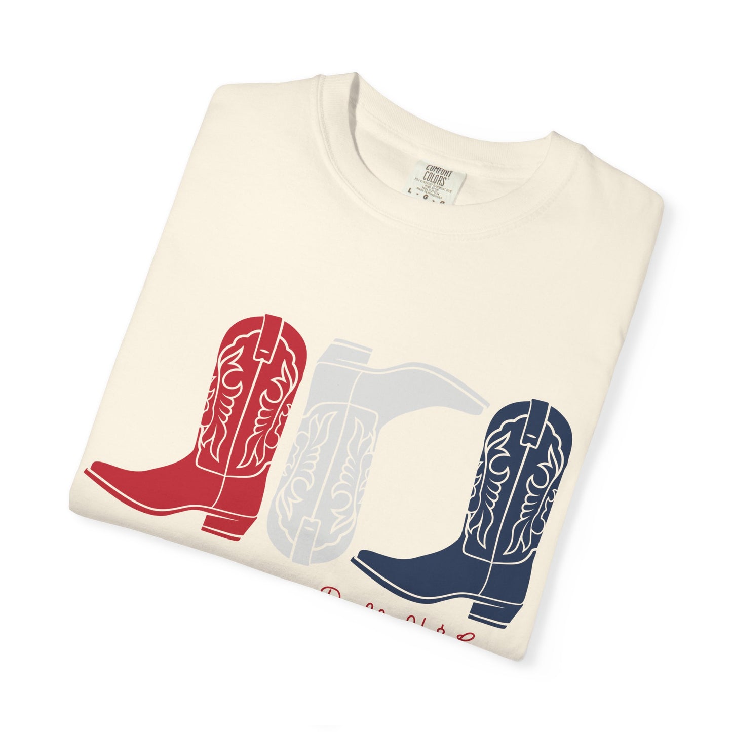 Patriotic Cowboy Boots Tee