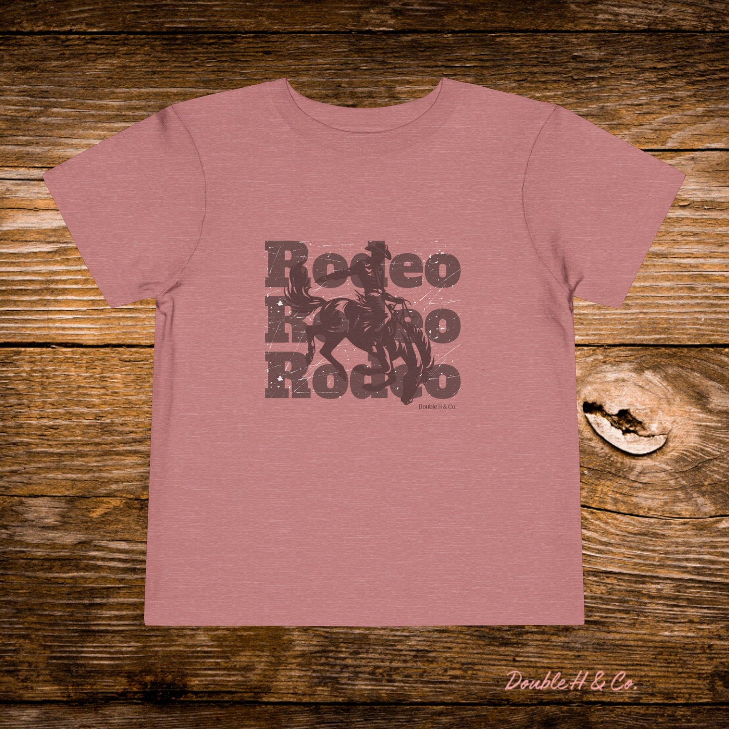 Rodeo Bucking Bronco Toddler Tee
