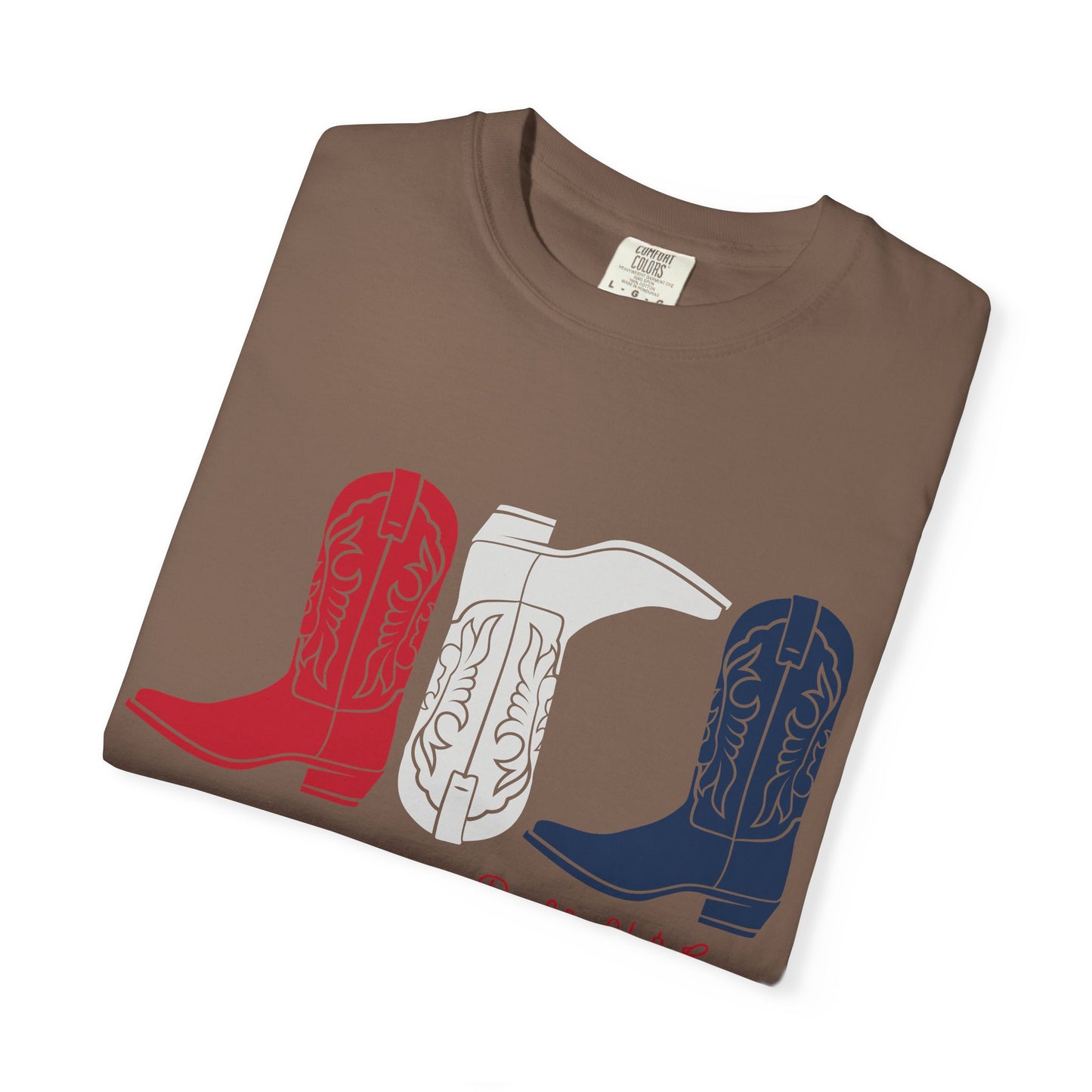 Patriotic Cowboy Boots Tee