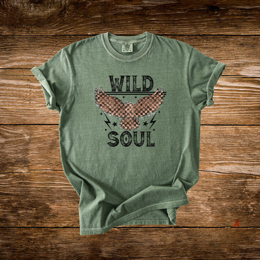 Checkered Wild Soul Tee