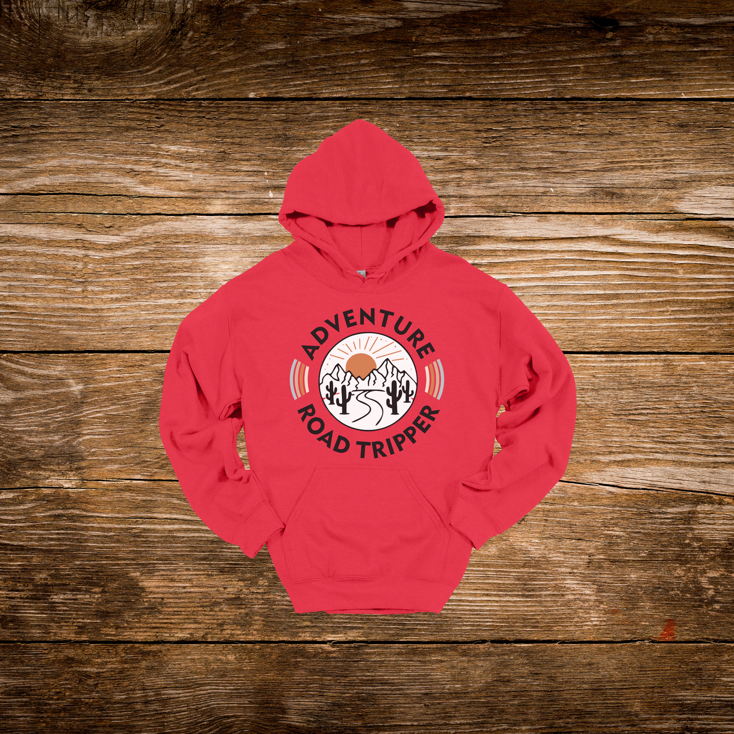 Adventure Mountain Road Tripper Hoodie