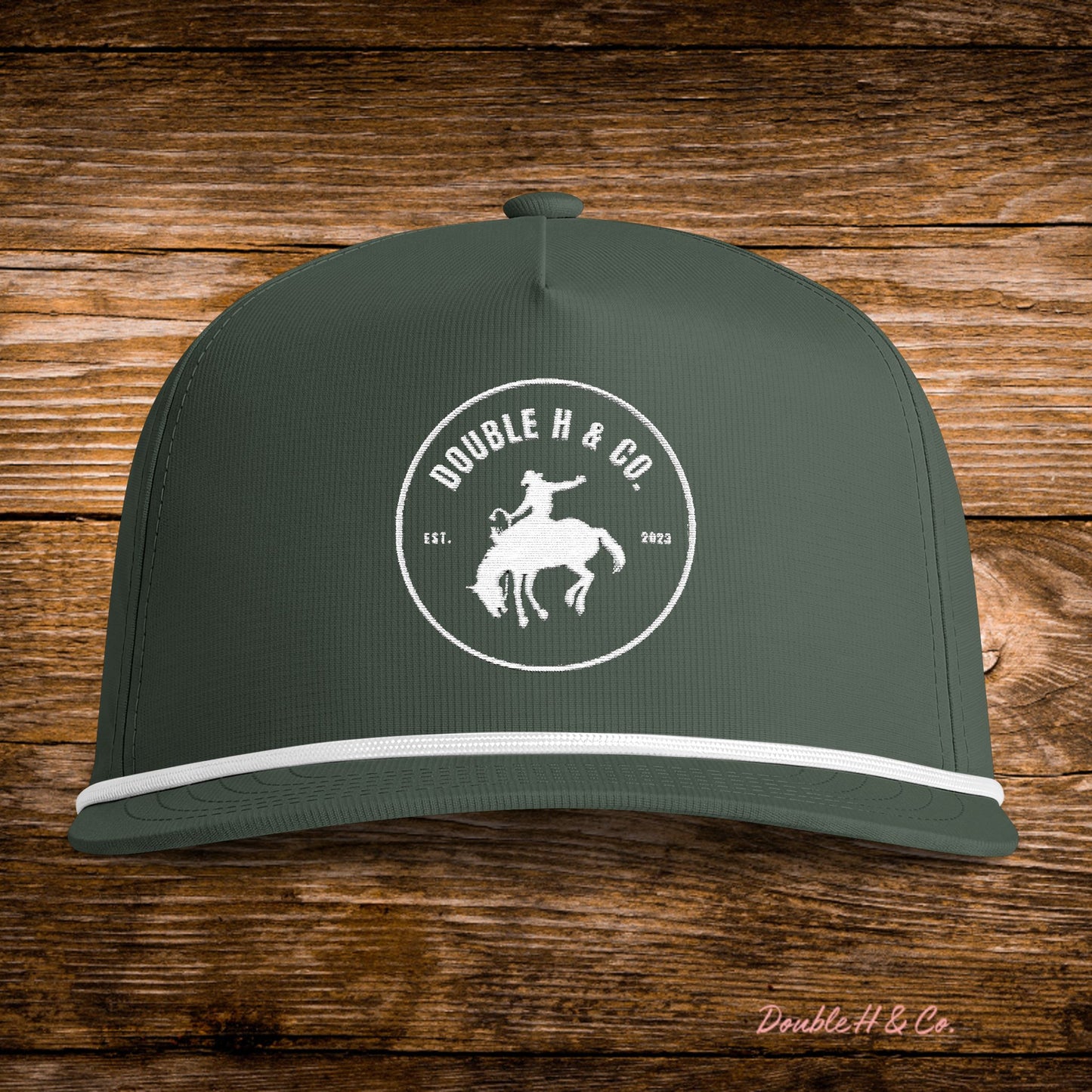 Rodeo Rope Hat w/ White Logo