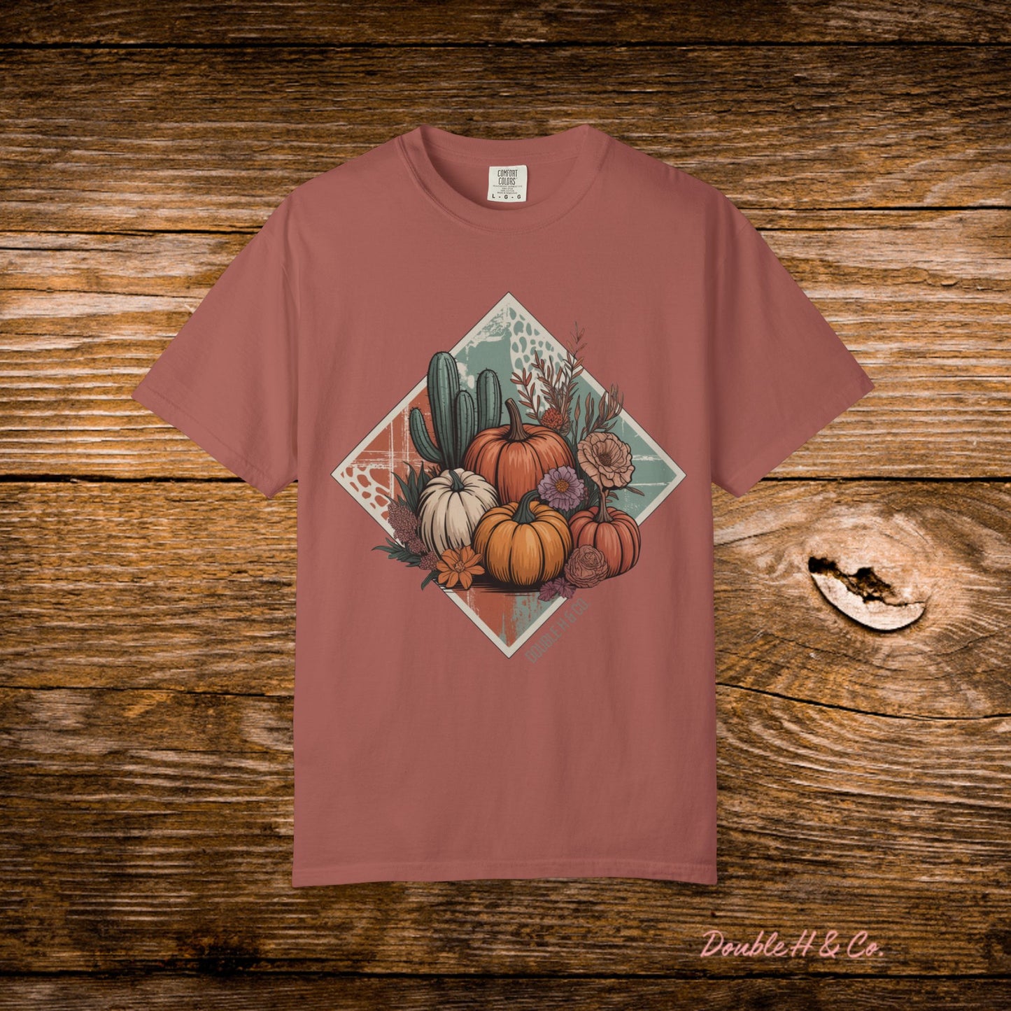 Rustic Fall Pumpkin Tee