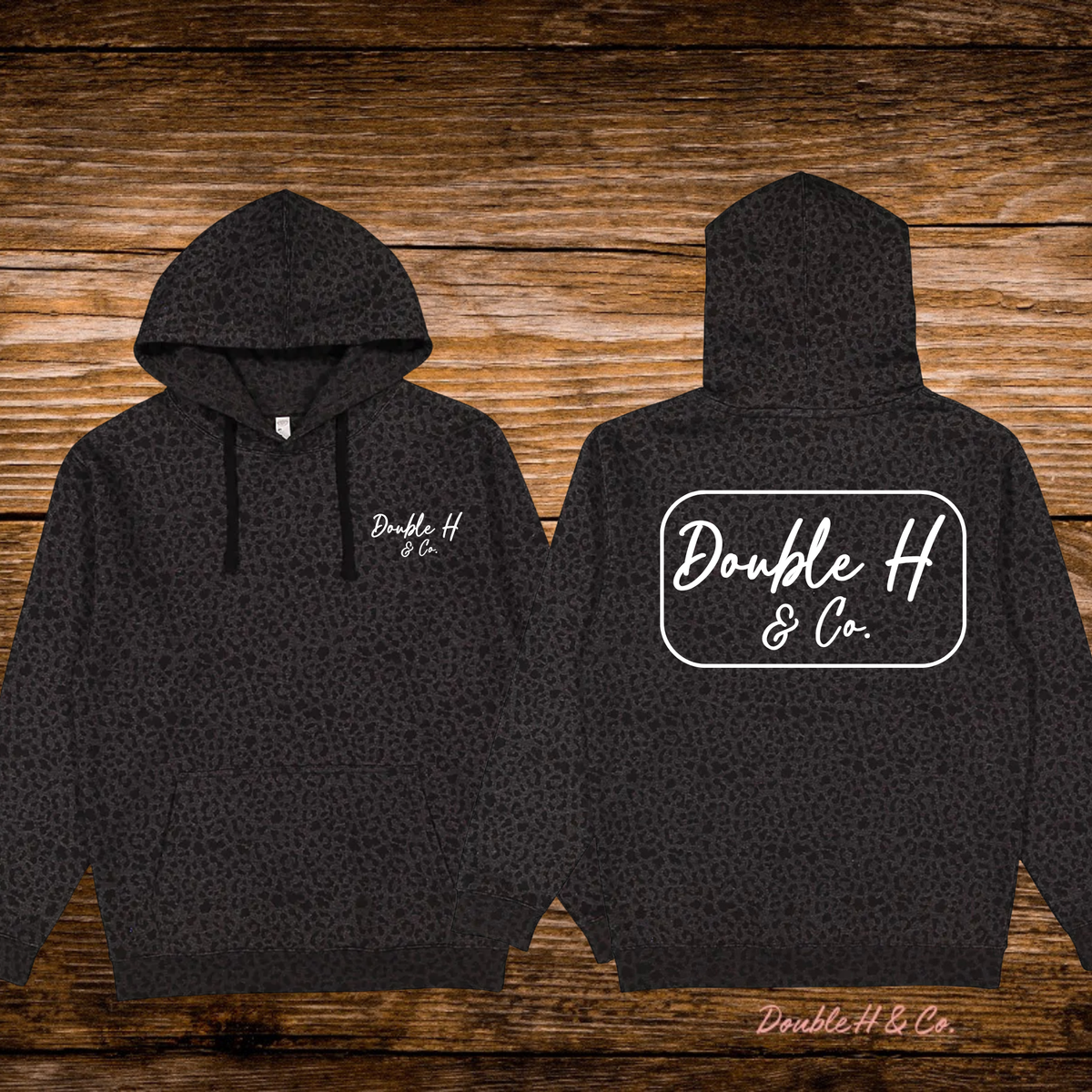 Double H & Co. Cheetah Hoodie