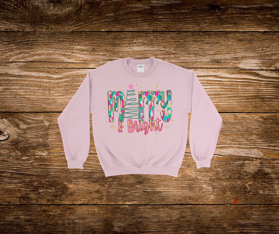 Merry & Bright Crewneck