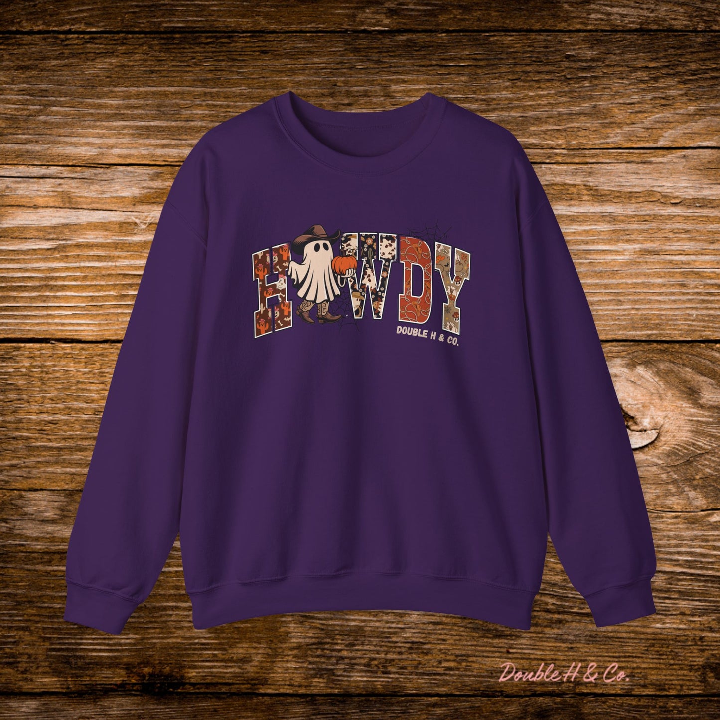 Howdy Cowboy Ghost Crewneck