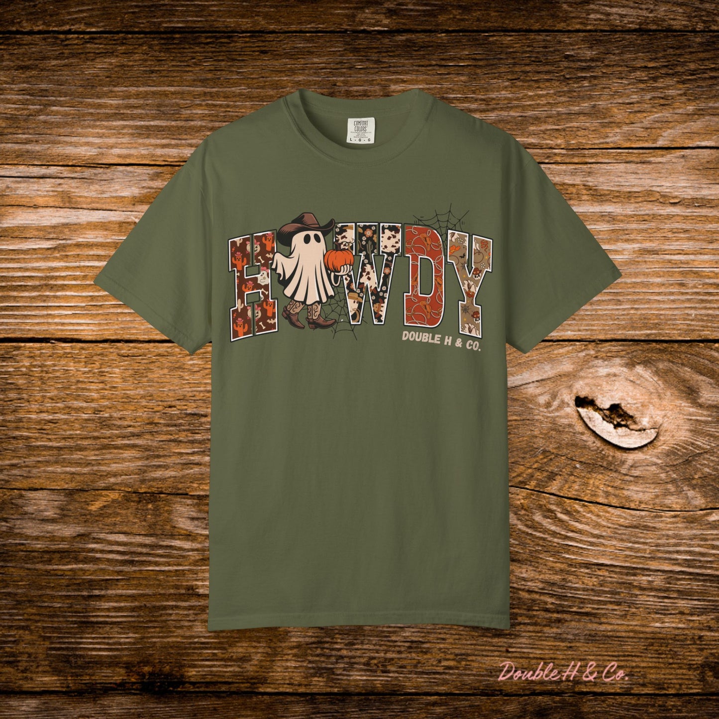 Howdy Cowboy Ghost Tee