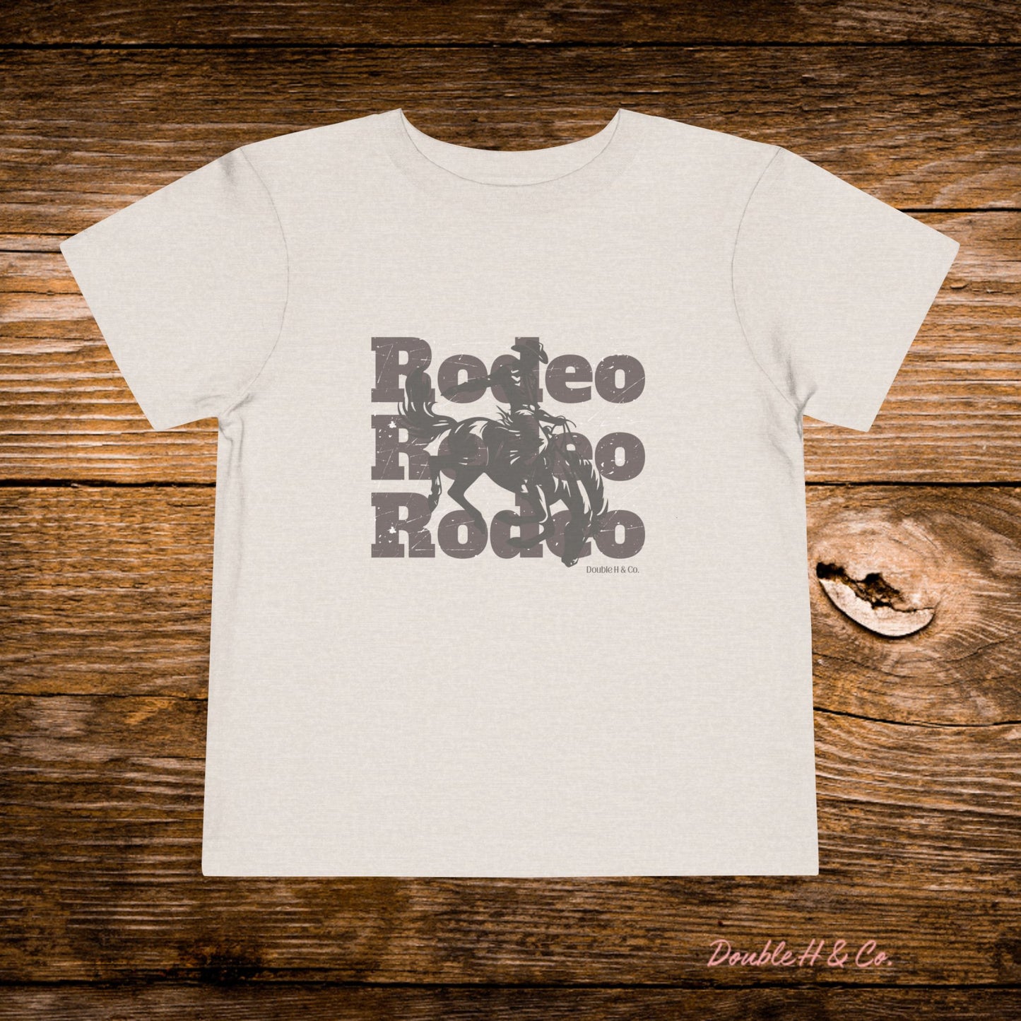 Rodeo Bucking Bronco Toddler Tee