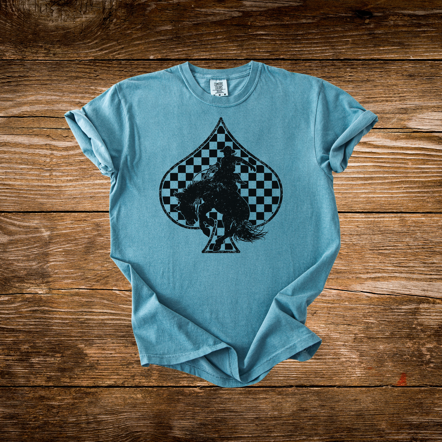 Bucking Horse Spade Tee