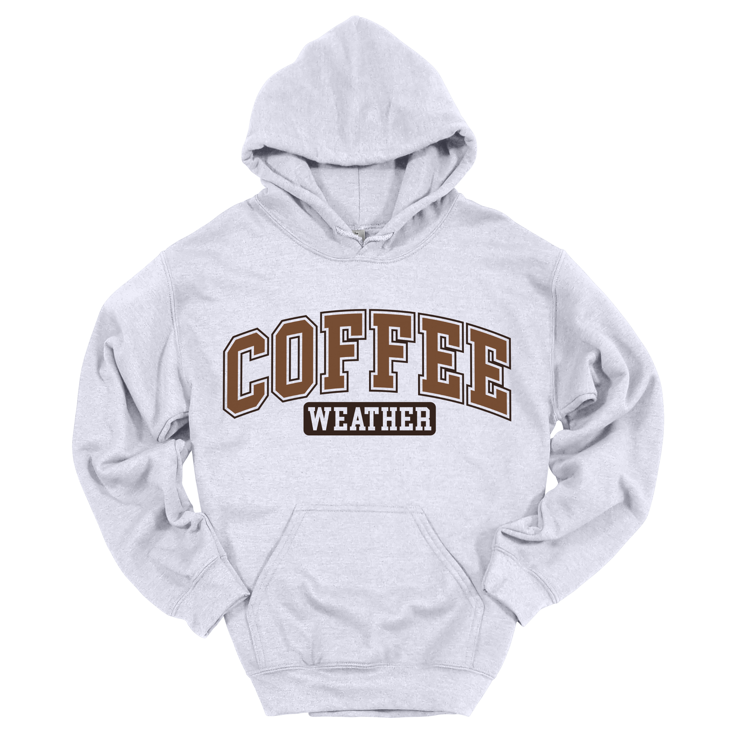 Brown Coffee Weather Hoodie