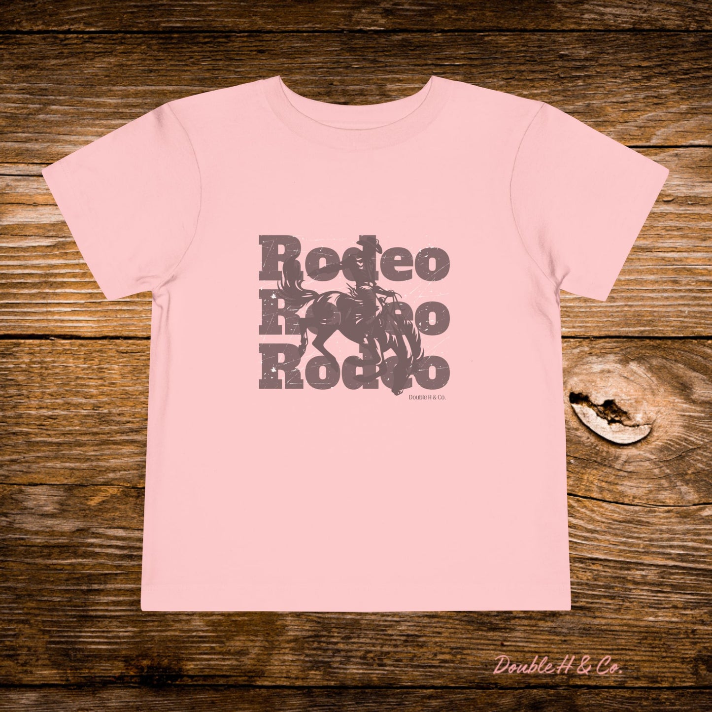 Rodeo Bucking Bronco Toddler Tee