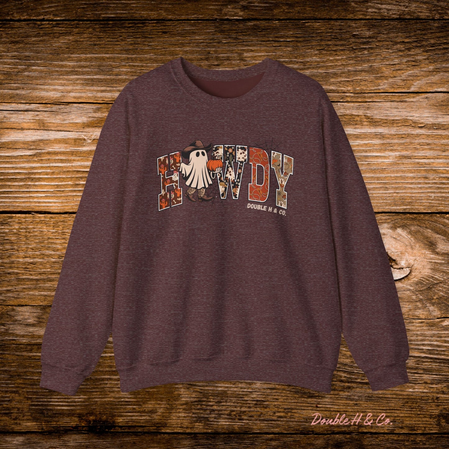 Howdy Cowboy Ghost Crewneck