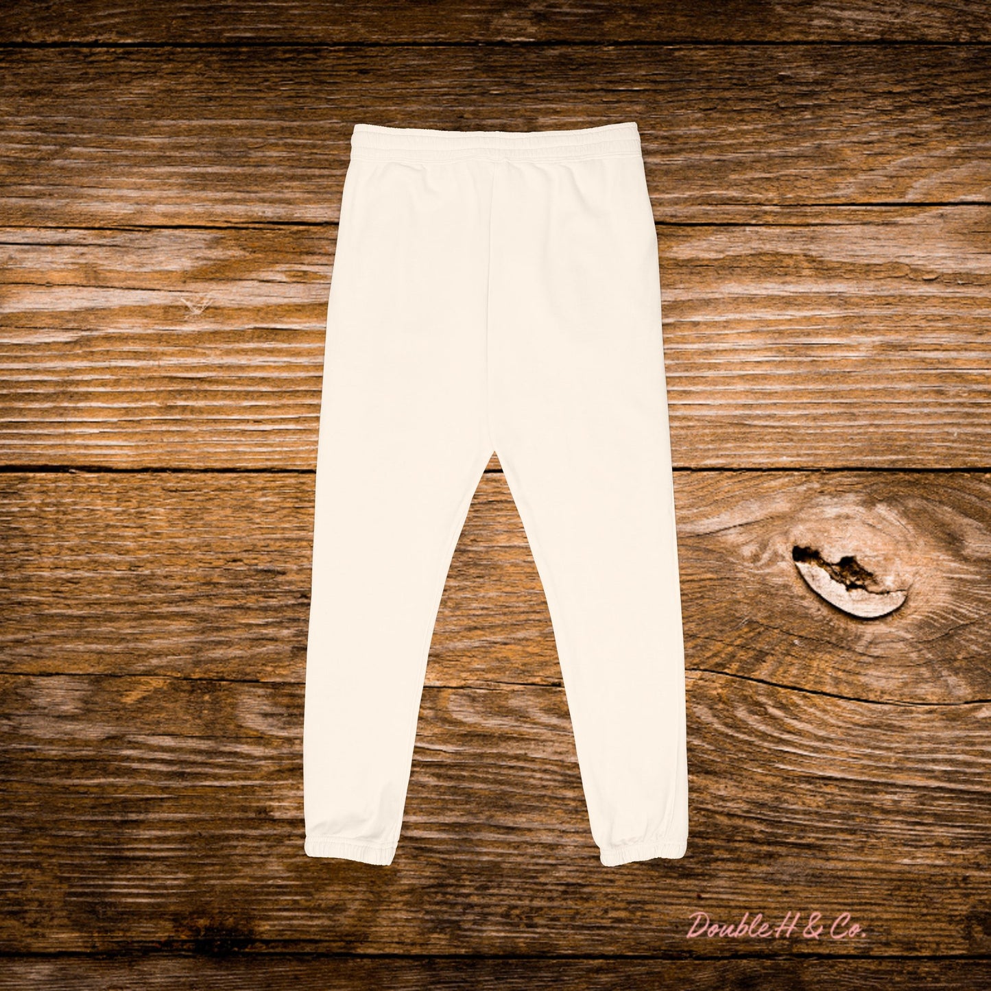 Double H & Co Embroidered Joggers