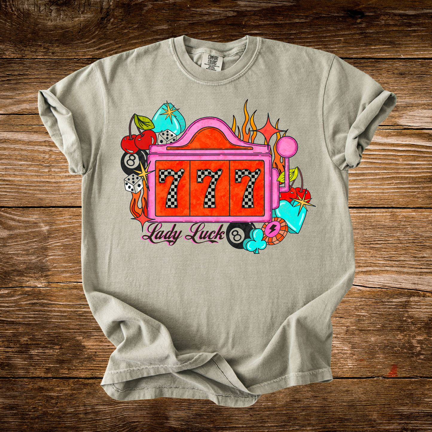 Lady Luck Triple 7's Tee