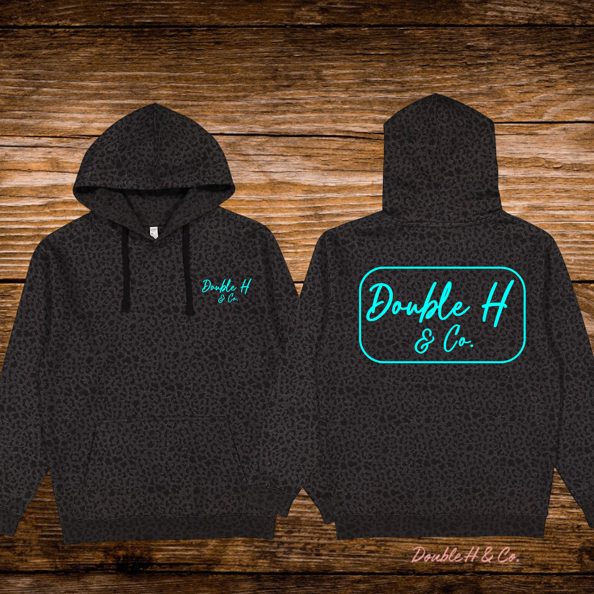 Double H & Co. Cheetah Hoodie
