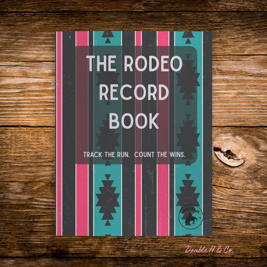 Rodeo Record Book – Track Runs & Wins Journal