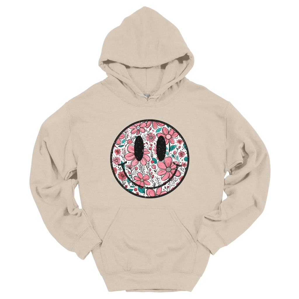 Daisy Smiley Face Hoodie