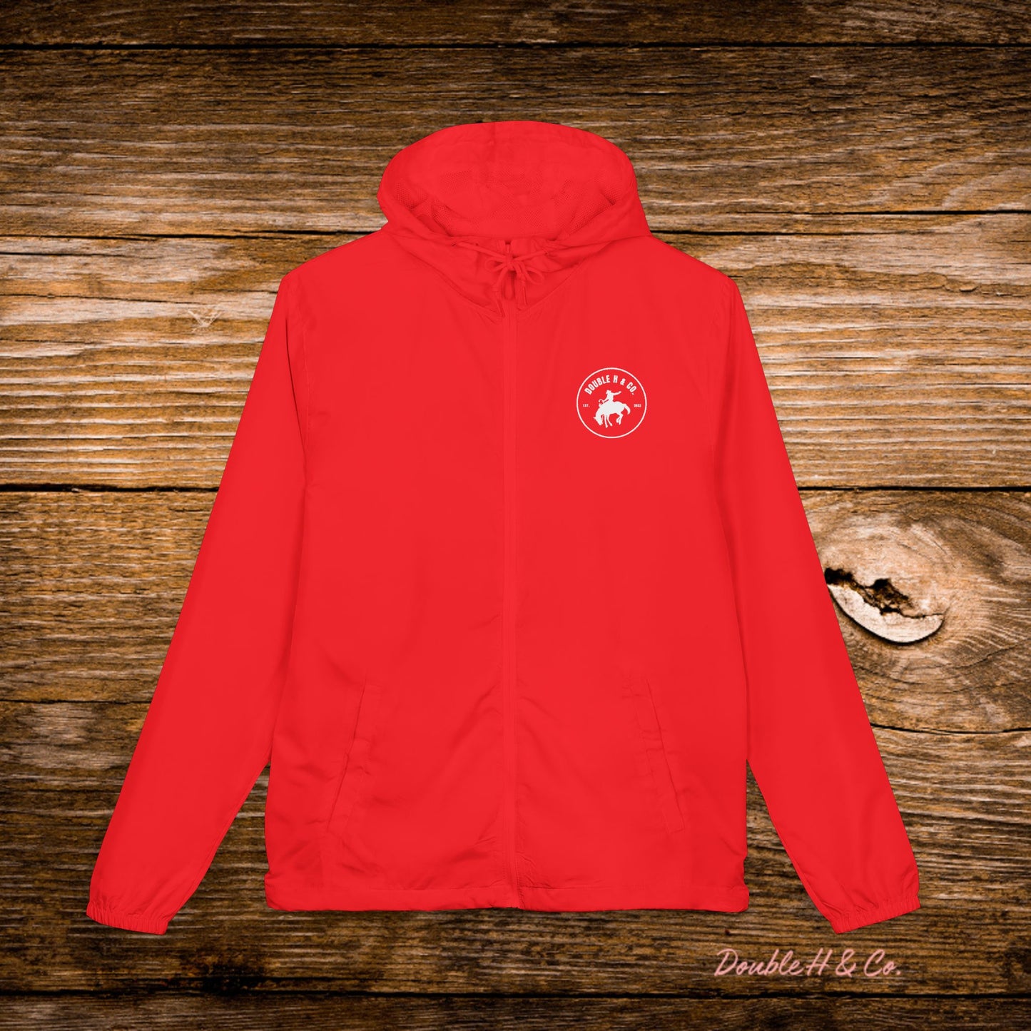 Unisex Full-Zip Windbreaker Jacket