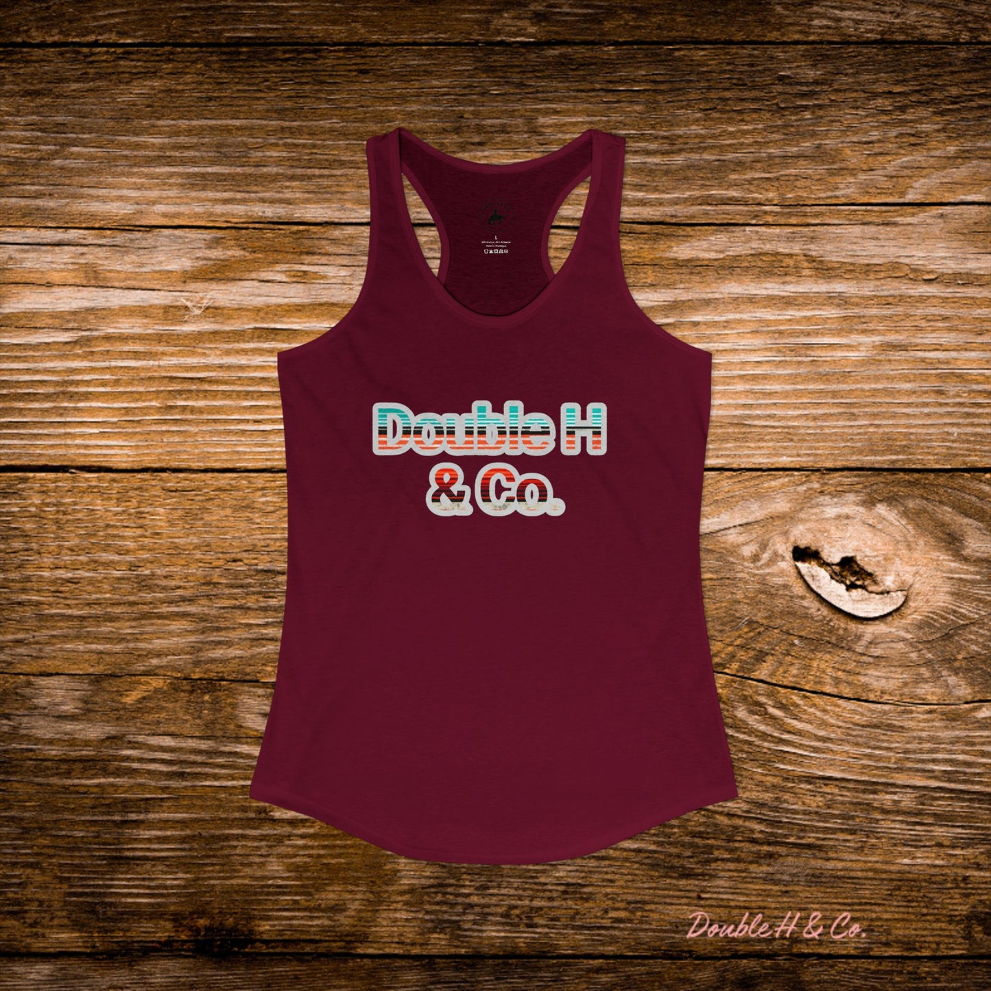 Serape & Red Razorback Tank