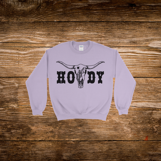 Howdy Bull Skulk Crewneck