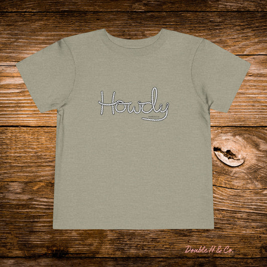 Howdy Toddler Tee