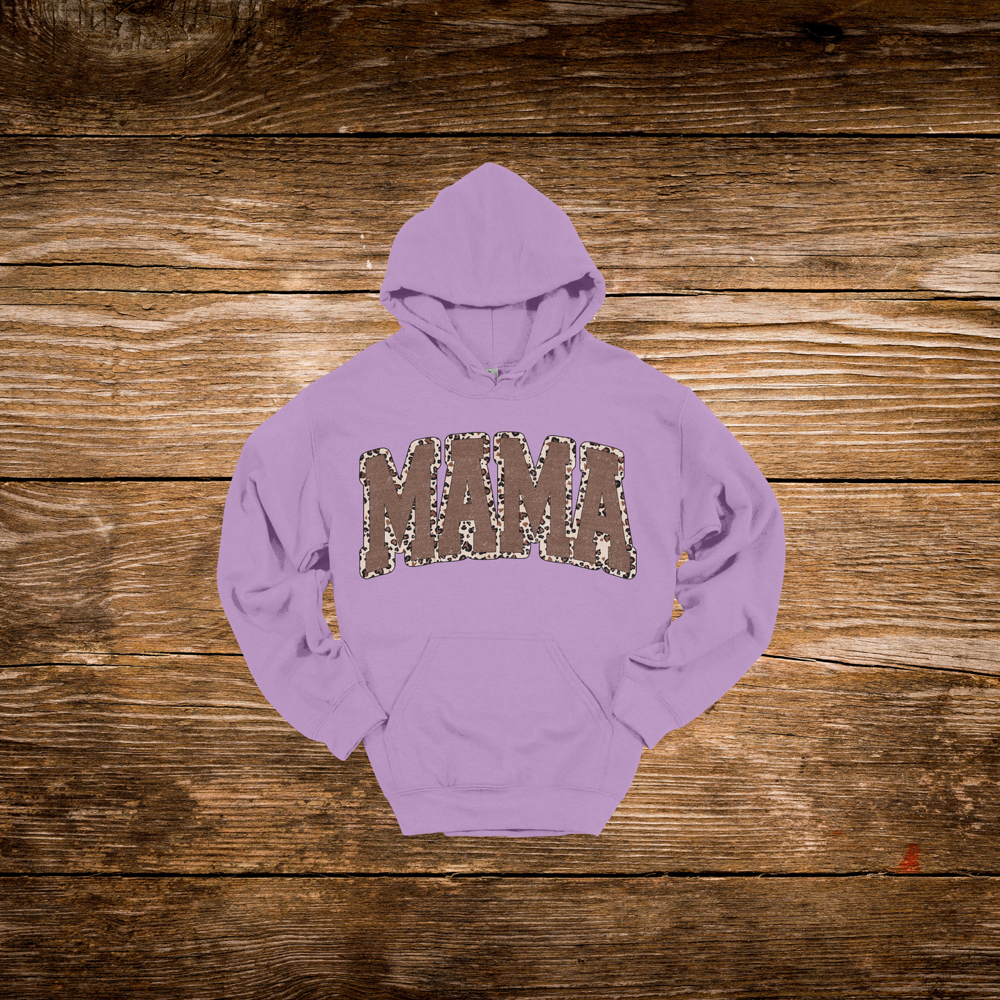 Brown Cheetah Mama Hoodie