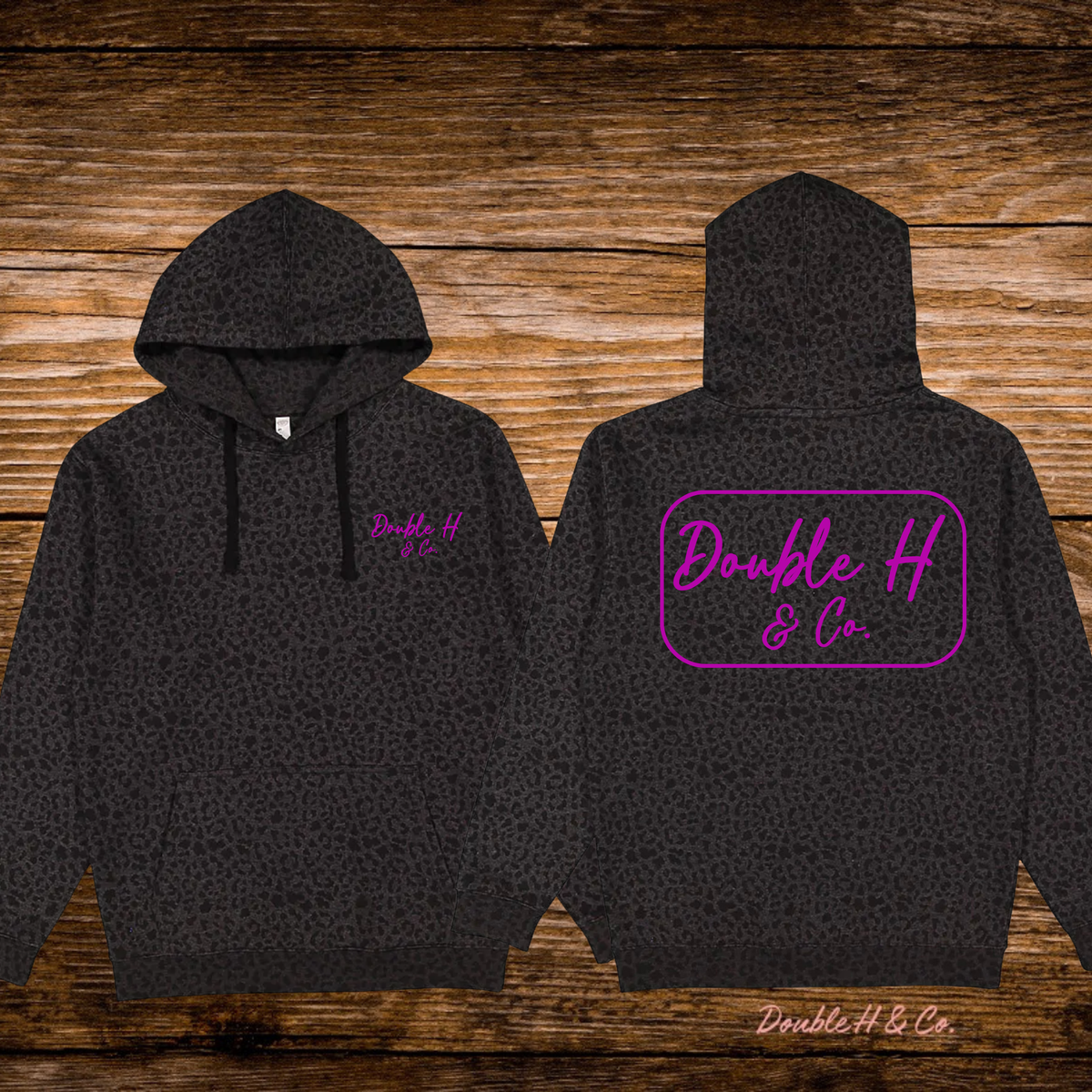 Double H & Co. Cheetah Hoodie