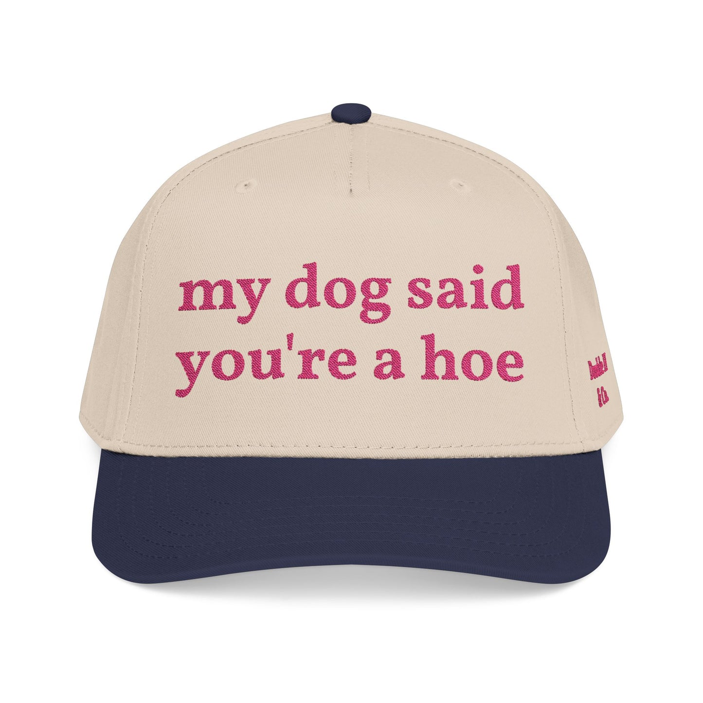 "My Dog Said You're A Hoe" Hat (Pink)