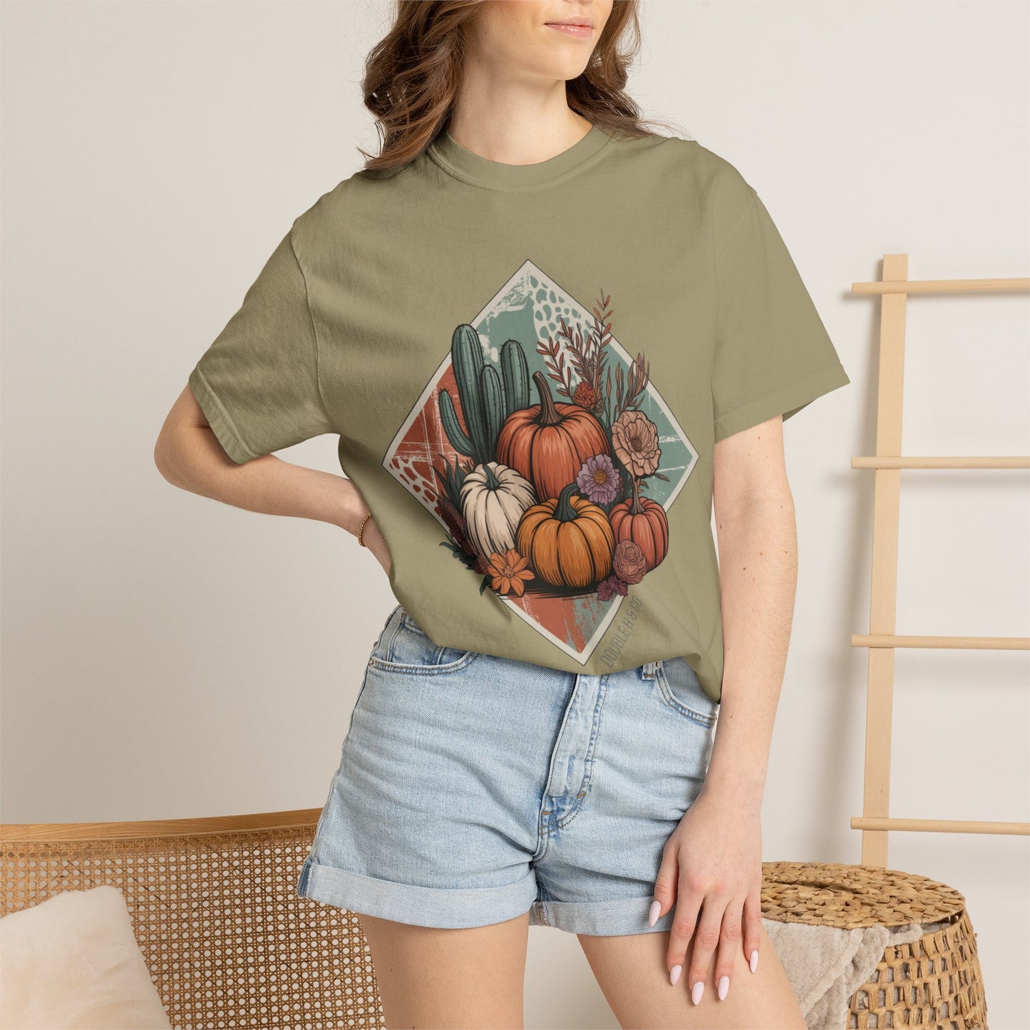 Rustic Fall Pumpkin Tee