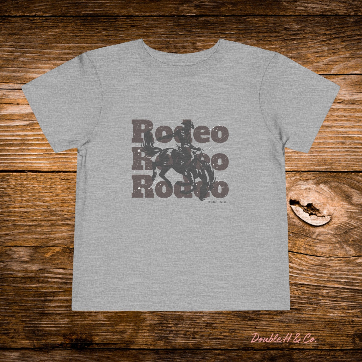 Rodeo Bucking Bronco Toddler Tee