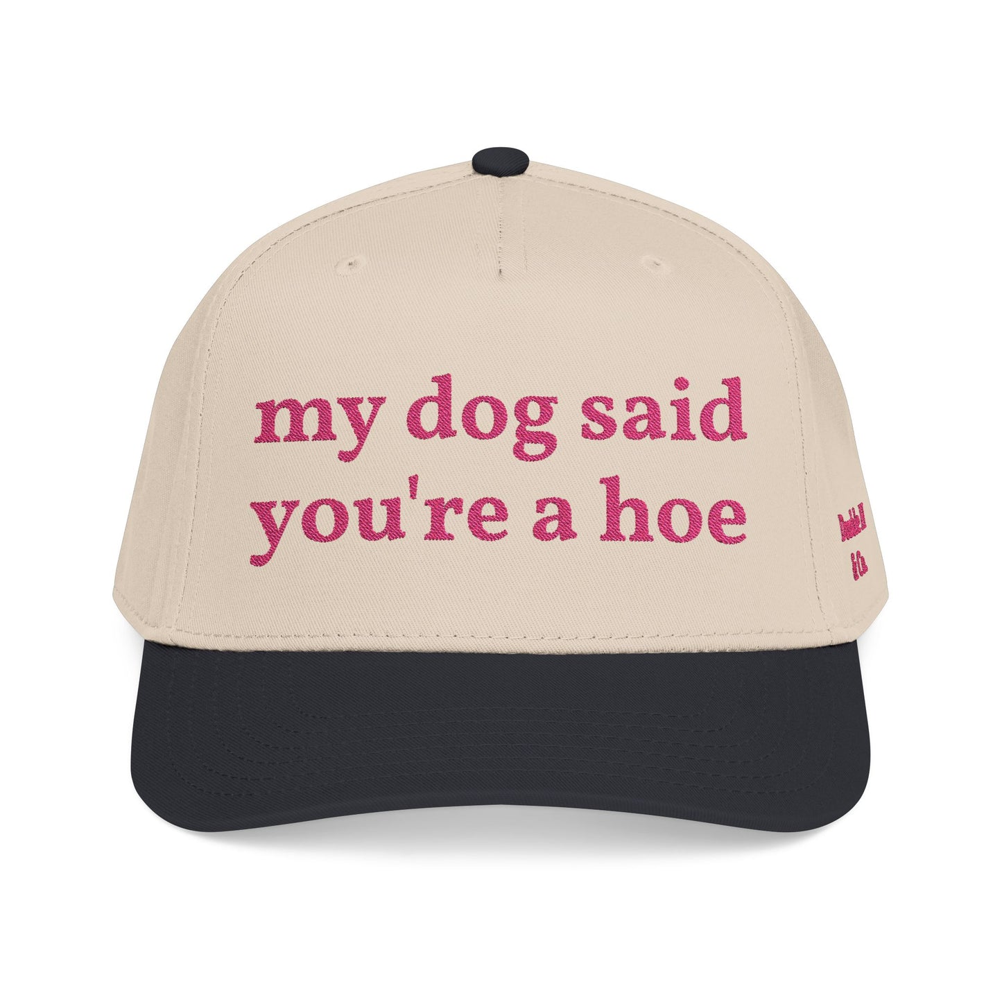 "My Dog Said You're A Hoe" Hat (Pink)