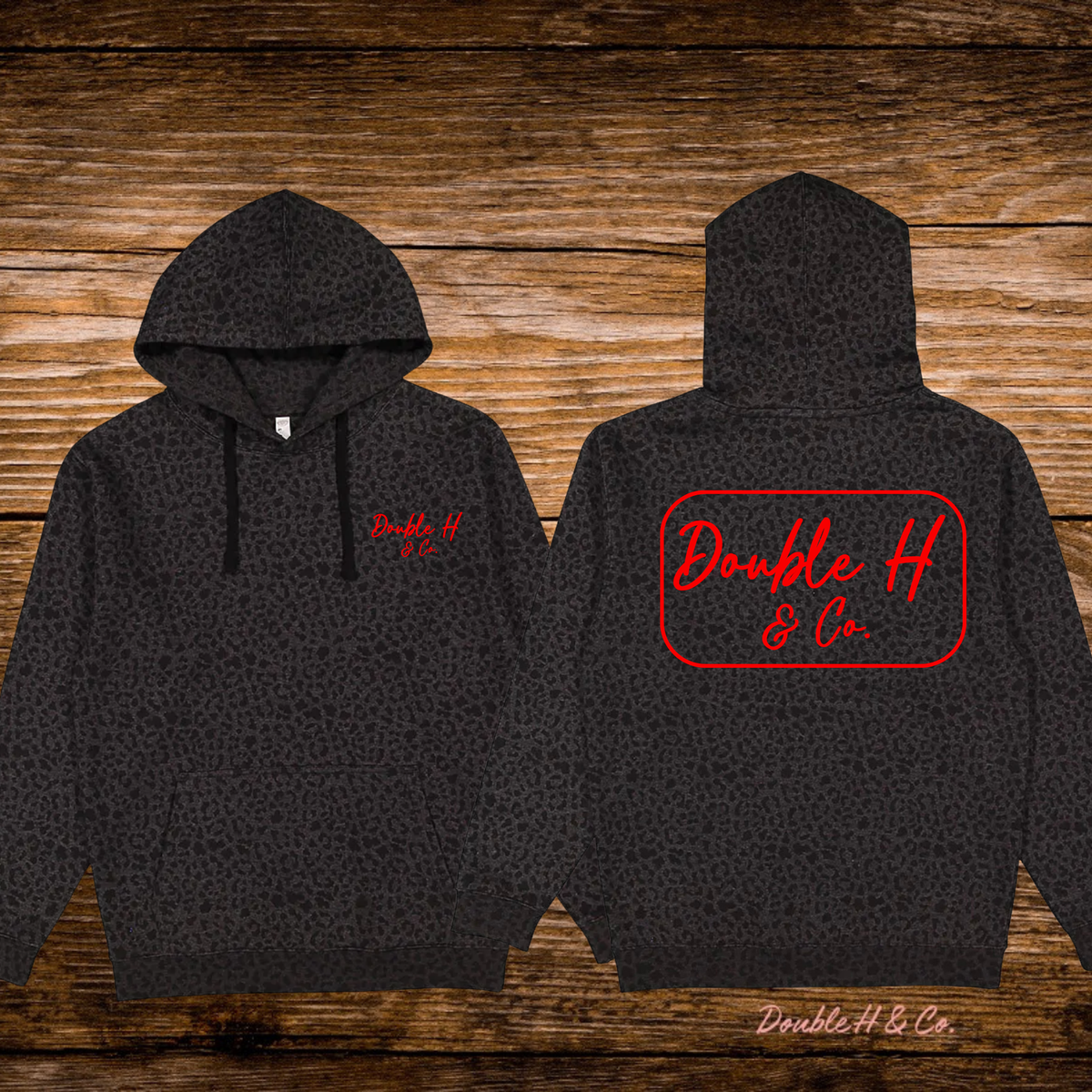 Double H & Co. Cheetah Hoodie