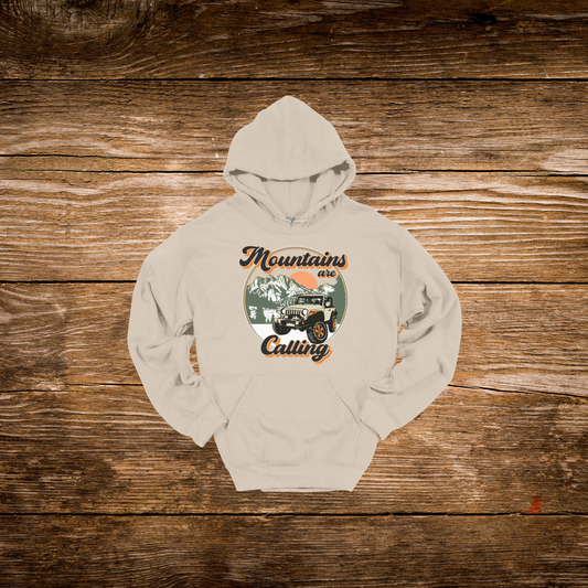 Mountains Are Calling Hoodie